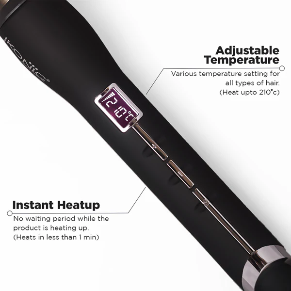 Ikonic Professional Hair Curler Tong CT-19 ( 19 mm )