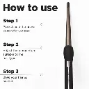 Ikonic Professional Hair Curler Tong CT-19 ( 19 mm )