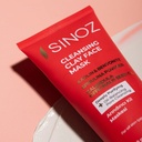 SiNOZ Cleansing Clay Face Mask 50 ml | Oil Balance Acne and Blackheads