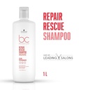 Schwarzkopf Professional BC Bonacure Repair Rescue Shampoo with Arginine 1000 ml for Damaged Hair
