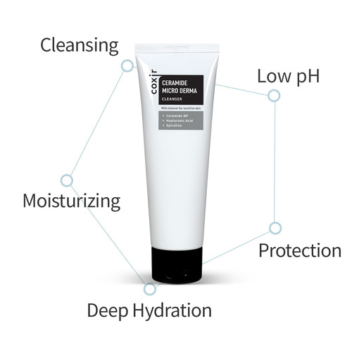 Coxir Ceramide Micro Derma Cleanser- 120ml