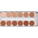 KRYOLAN SupraColor Pallette of 12 | 1W - 12W