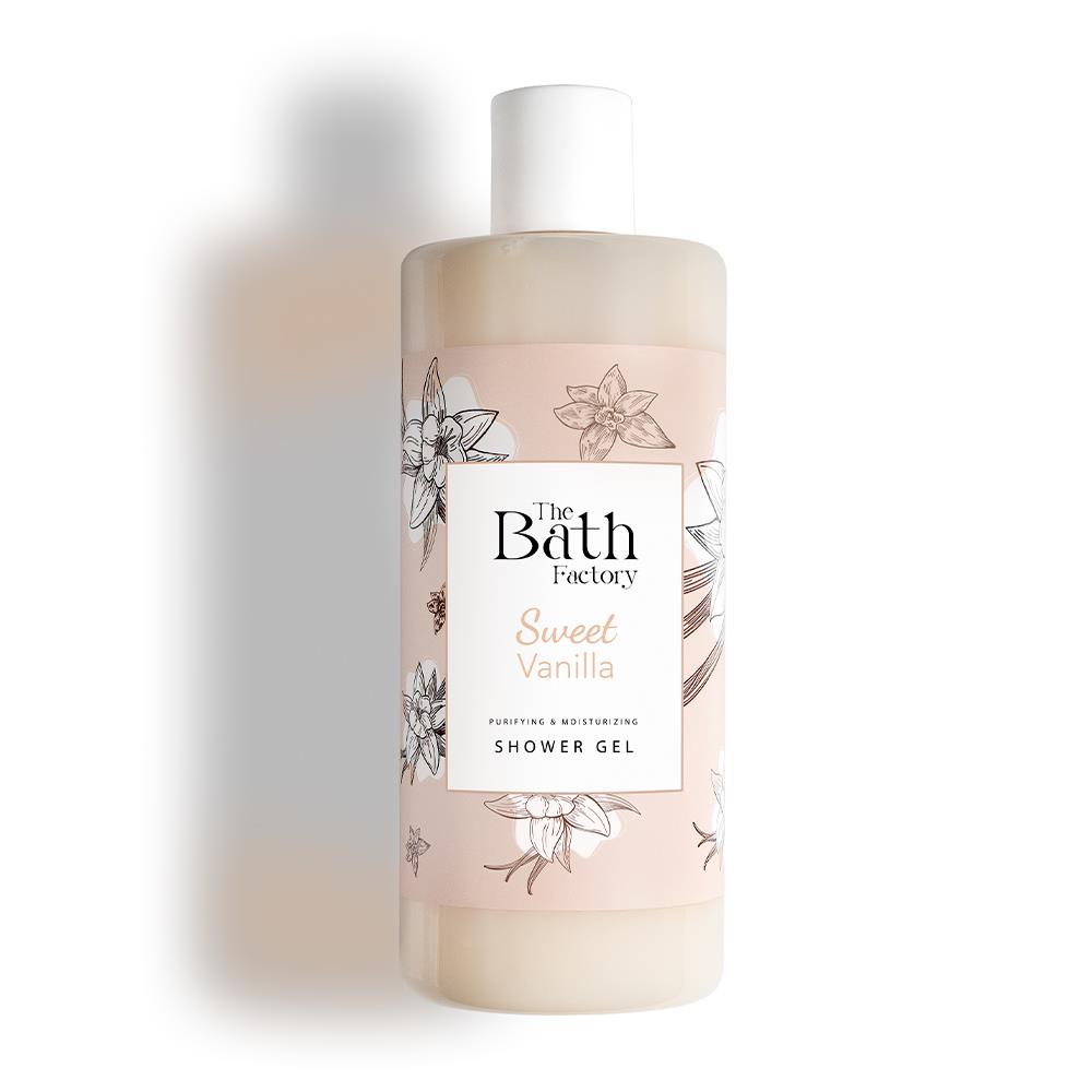 The Bath Factory Moisturizing and Nourishing Vanilla Shower Gel 400 ML