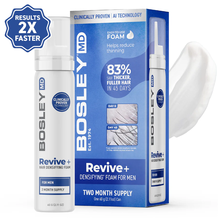  BosleyMd MEN'S REVIVE+ Densifying Treatment Foam 