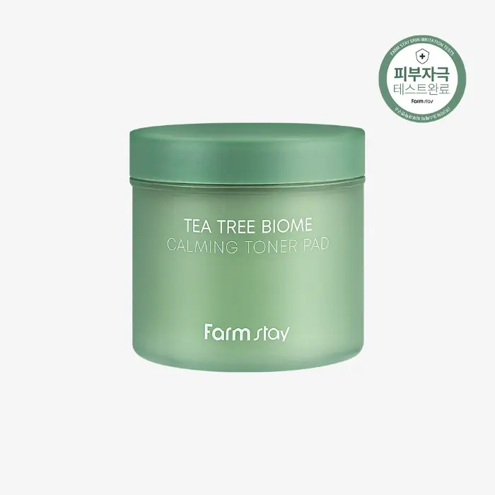 Farmstay Tea Tree Biome Calming Toner Pad 140ML