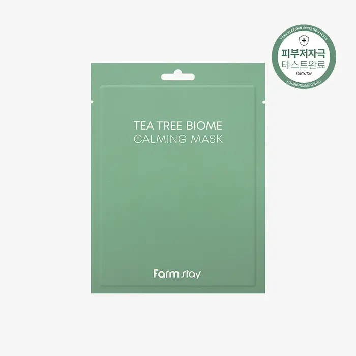Farmstay Tea Tree Biome Calming Mask 1PC