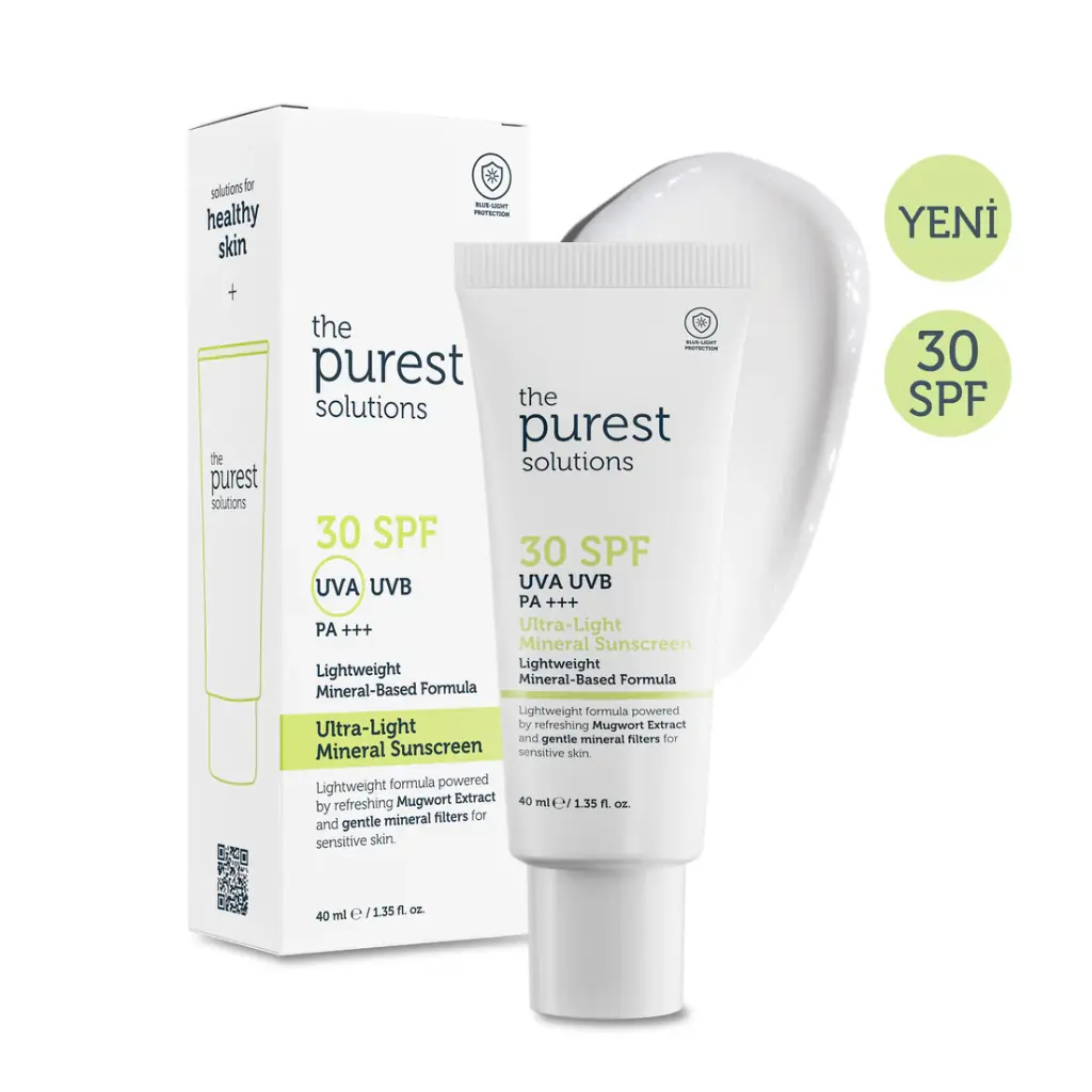 The Purest Solutions Mineral Filter Sunscreen SPF 30 40ml