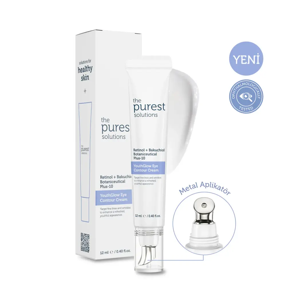 Retinol + Bakuchiol Botaniceutical Youth Glow Eye Contour 12ml The Purest Solutions