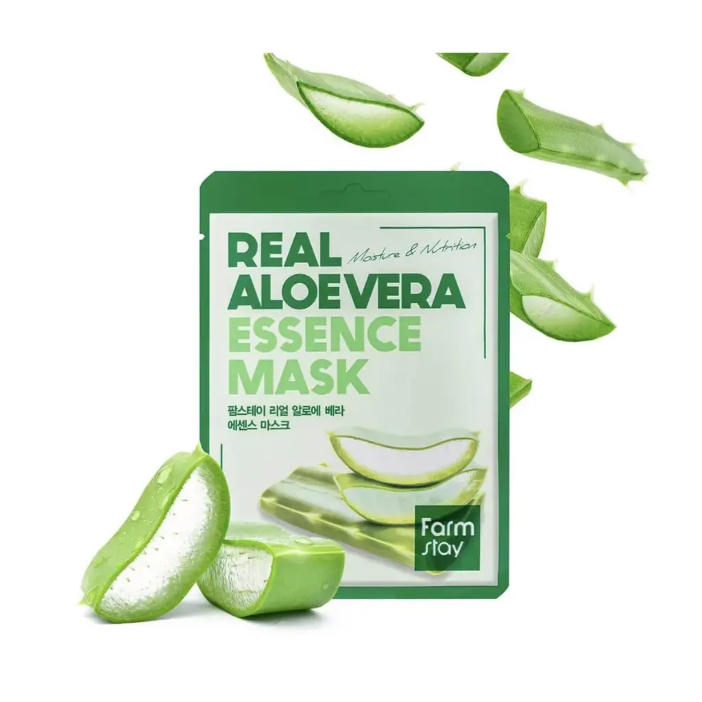 Farmstay Real Aloe Vera Essence Sheet Mask 1PC