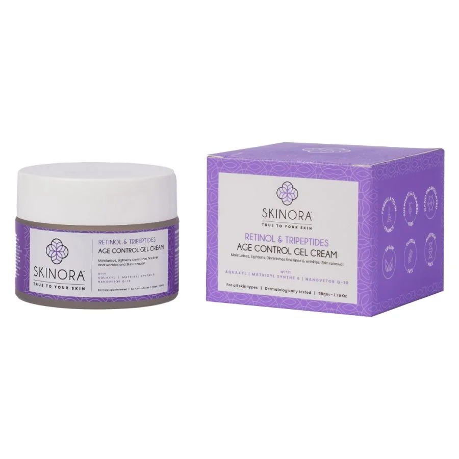 Skinora Retinol and Tripeptides Age Control Gel Cream 50gm