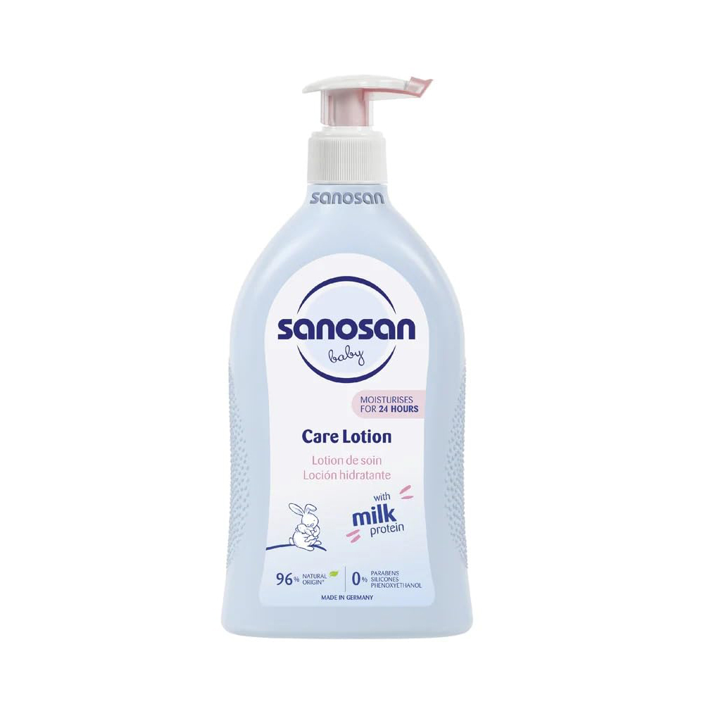 Sanosan Baby Care Lotion 500ml | Natural Milk Protein | Moisturizer