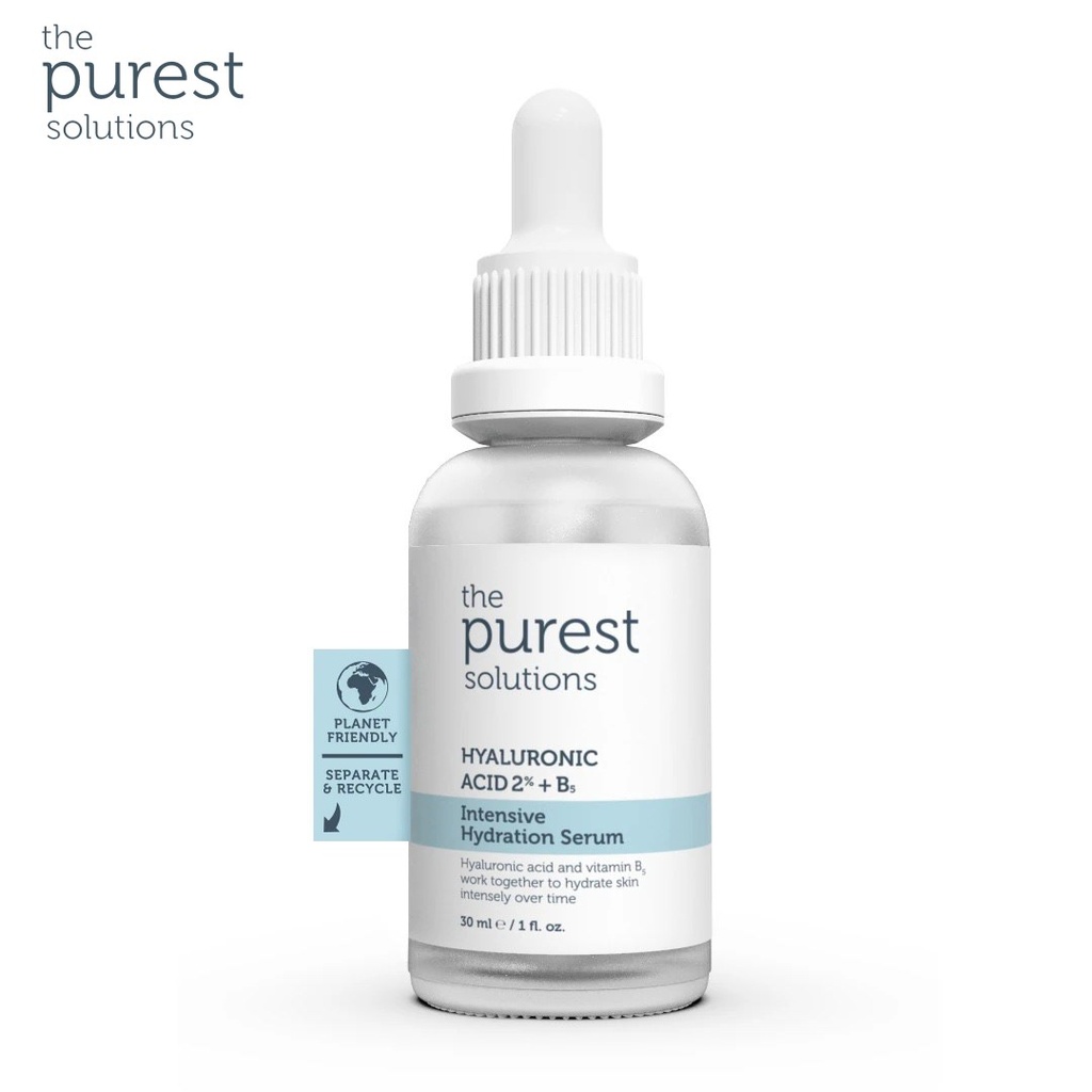 Hyaluronic Acid 2% + B5 Intensive Hydration Serum - 30ml The Purest Solutions