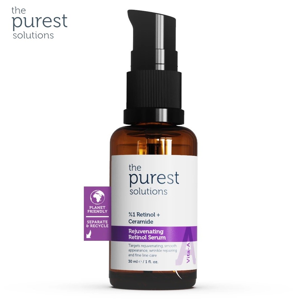Vita-A Rejuvenating Retinol Serum 1% Retinol + Ceramide - 30ml The Purest Solutions