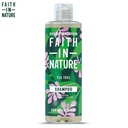 Faith in Nature Tea Tree Shampoo 400 ml | For Normal to Oily Hair