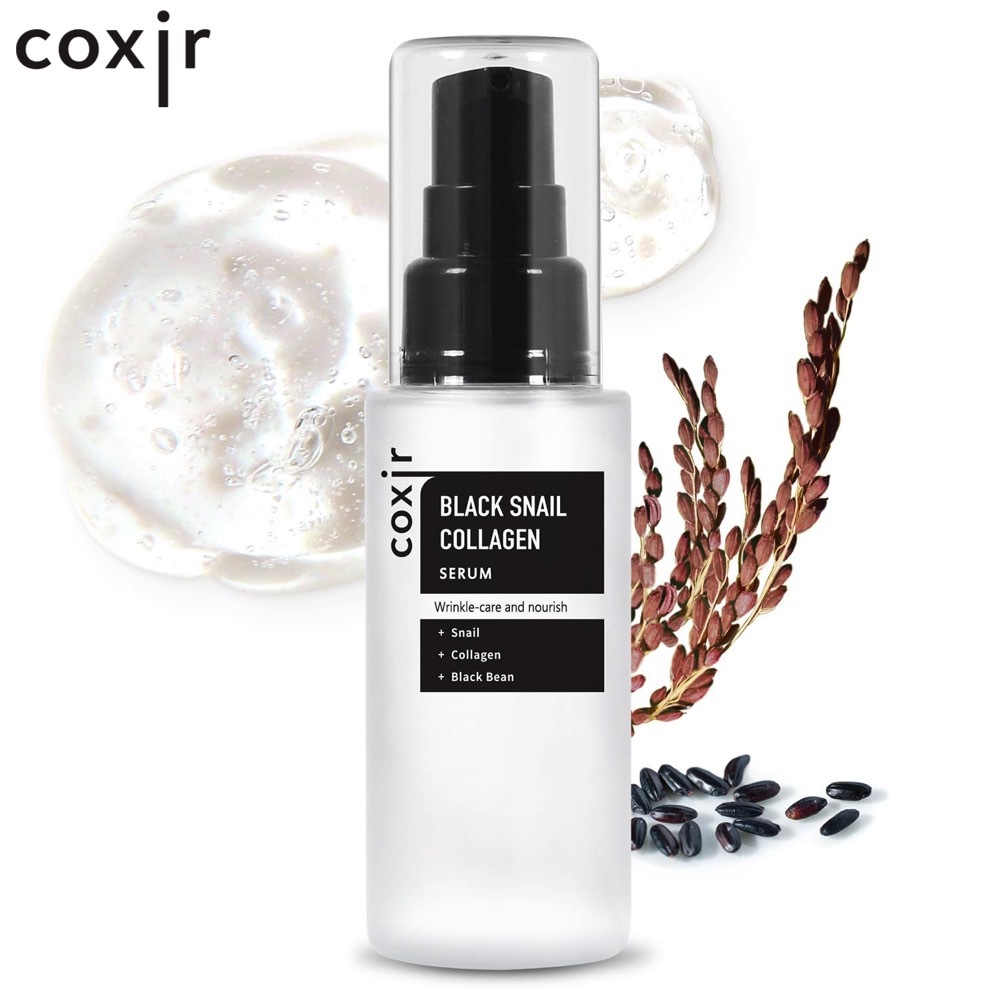 Coxir Black Snail Collagen Serum 50 ml | For wrinkles and fine lines