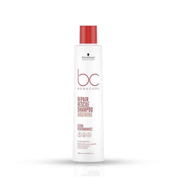 Schwarzkopf Professional BC Bonacure Repair Rescue Shampoo with Arginine 250 ml for Damaged Hair