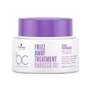 Schwarzkopf Professional BC Bonacure Frizz Away Hair Treatment Mask 450ml with Babassu Oil for Frizzy Hair