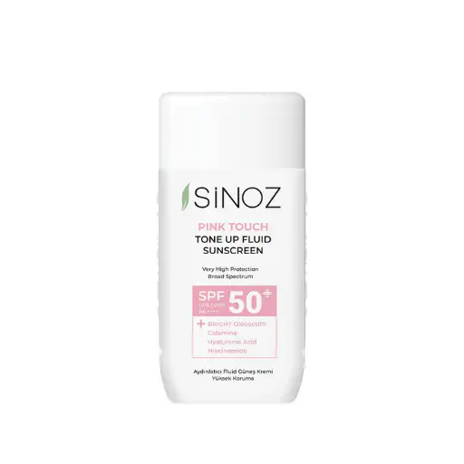 Sinoz Pink Touch Tone Up Fluid Sunscreen SPF 50 + 50ml