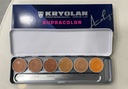 KRYOLAN Supra Color Pallette of 6 | 1W - 6W